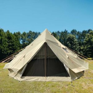 DANCHEL OUTDOOR Portable Glamping Yurt Tent